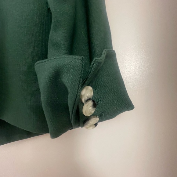 Veronica Beard Green Suit with Kona Dickey Jacket and Wide-Leg Pants (Like new) - Picture 11 of 14